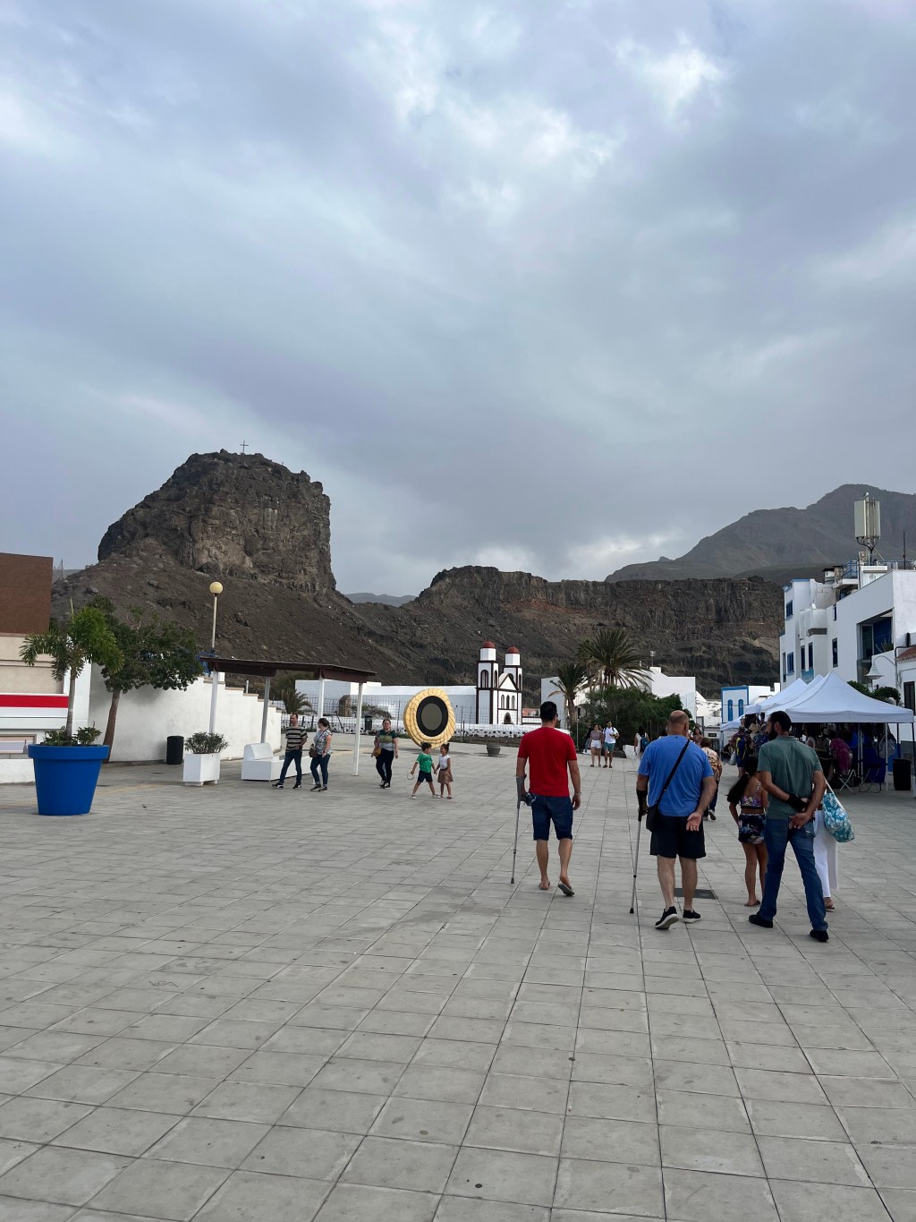 Pokojné Agaete a výhľady na&nbsp;hory